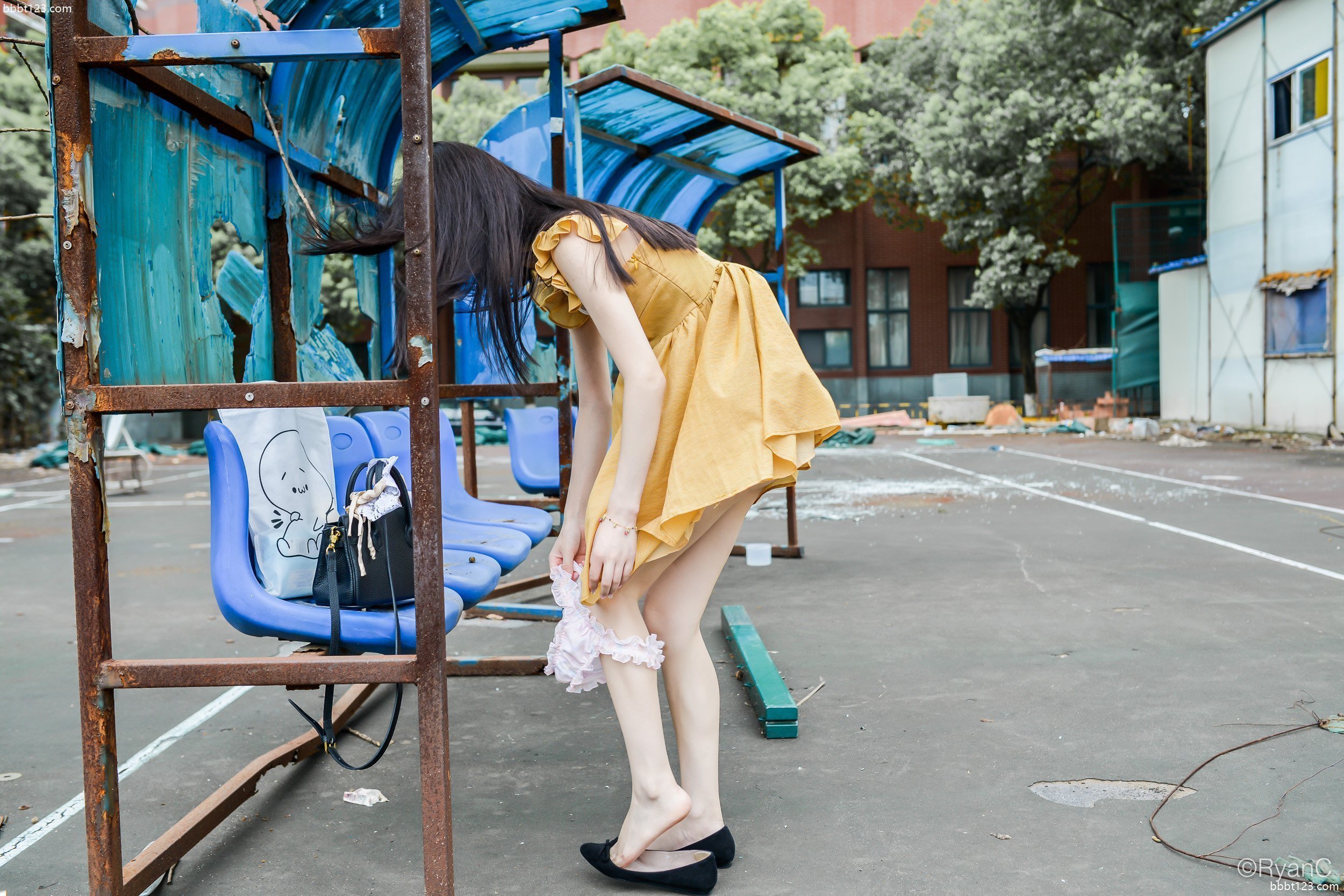 萌兰酱  上海大学露出