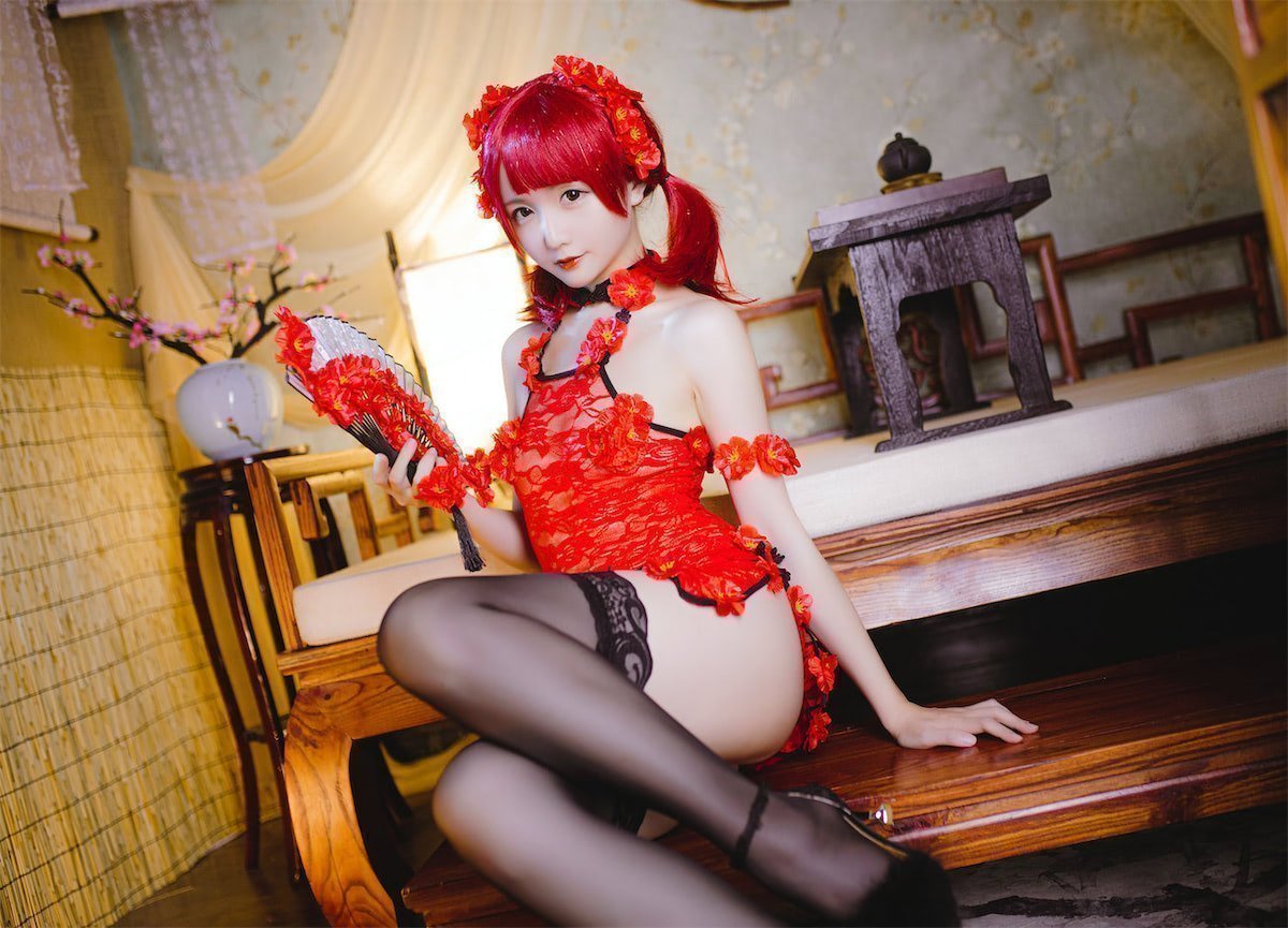 星之迟迟 红芍药