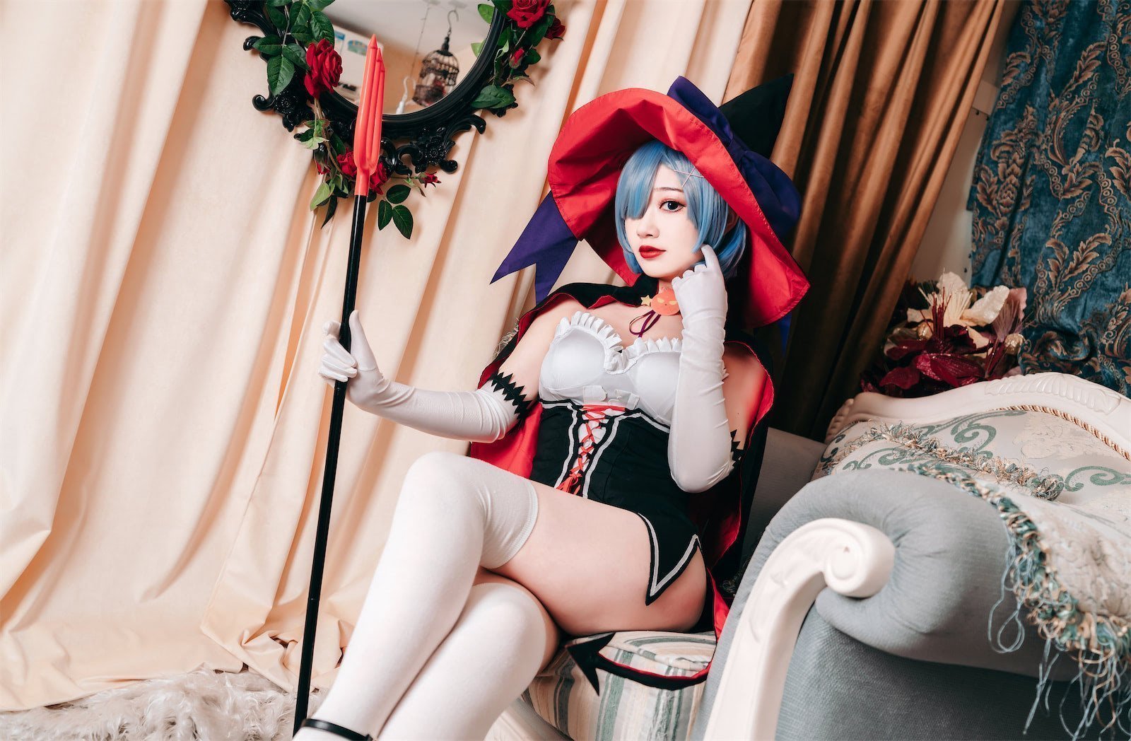 桃墨公子 万圣节蕾姆小铃铛