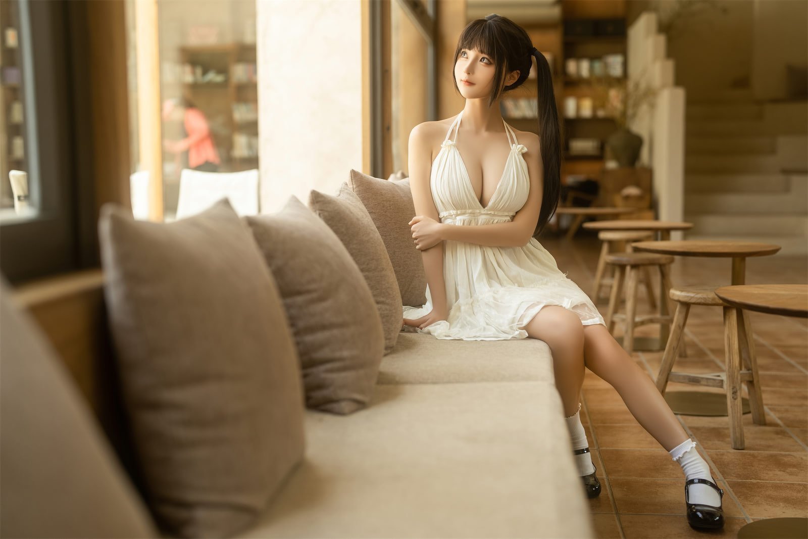 蠢沫沫 香菱原皮女仆咖啡厅呱呱