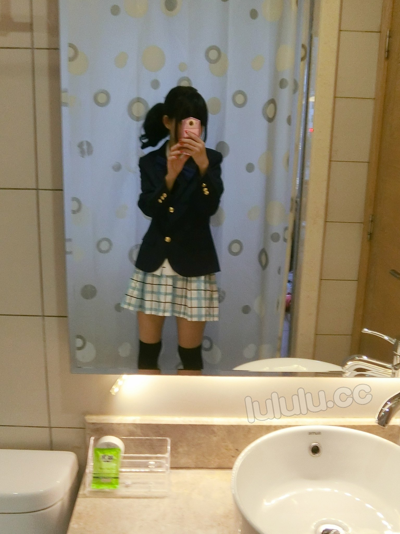 沈娇娇甜美小娇妾  JK制服