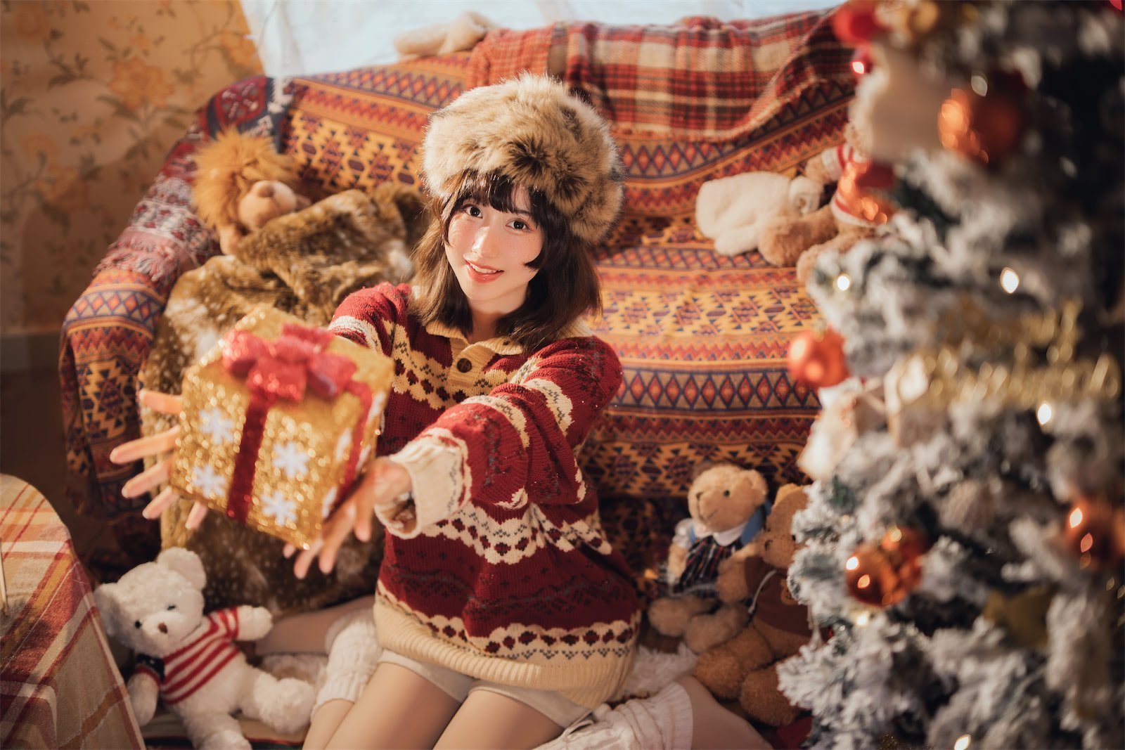 木绵绵OwO 圣诞快乐海螺沟游记